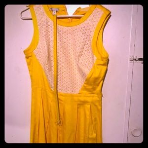 ModCloth adorable yellow dress 12